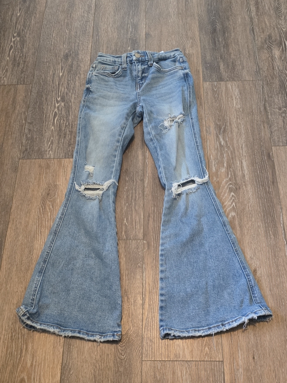 Flying Monkey Los Angeles Women's Size 23 Mid Rise Flare Jeans Pants